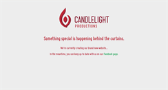 Desktop Screenshot of candlelightproductions.com.au